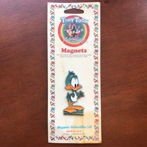 Tiny Toon Adventures Plucky Duck Fridge Magnet - 1992-93